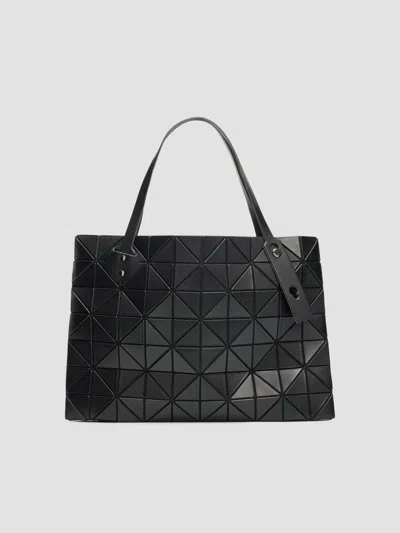 Bao Bao Issey Miyake Men's Rock Geometric Tote Bag In Matte Black