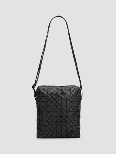 Bao Bao Issey Miyake Men's Voyager Crossbody Bag In Matte Black