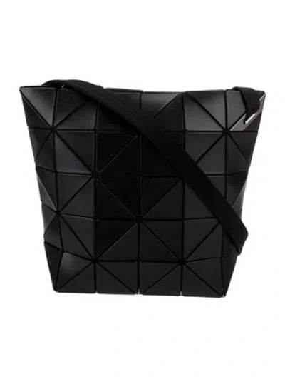 Pre-owned Bao Bao Issey Miyake Mesh Crossbody Bag In Black