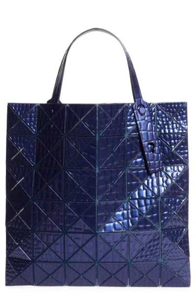 Bao Bao Issey Miyake Meta Kaiju Metallic Tote In Blue