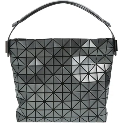 Bao Bao Issey Miyake Metallic Baguette Handbag In Gunmetal