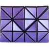 Bao Bao Issey Miyake Metallic Card Case In Purple