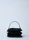 Bao Bao Issey Miyake Womens Black Beyond Expandable Pvc Handbag In Black