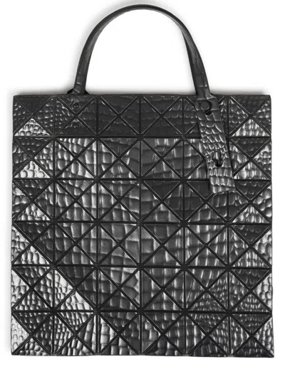 Bao Bao Issey Miyake Mini Meta Kaiju Tote Handbag 34 Cm X 34 Cm In White