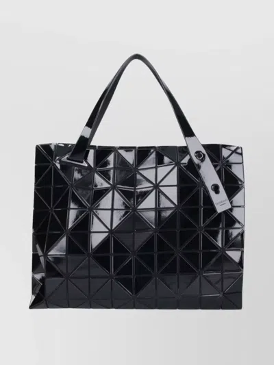 Bao Bao Issey Miyake Modern Geometric Shoulder Bag Top Handles In Black
