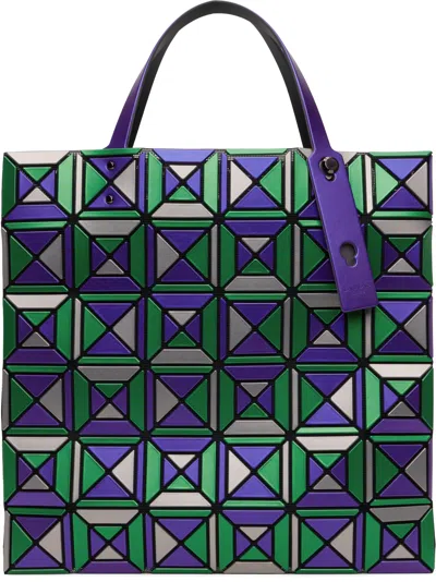 Bao Bao Issey Miyake Multicolor Ensemble Tote In 78-blue Mix