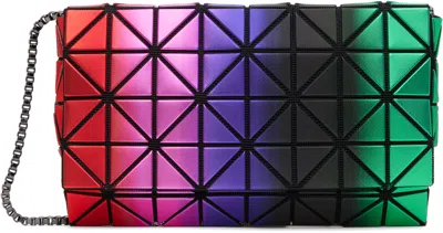 Bao Bao Issey Miyake Womens Magic Hour Woven Cross-body Bag Red Base