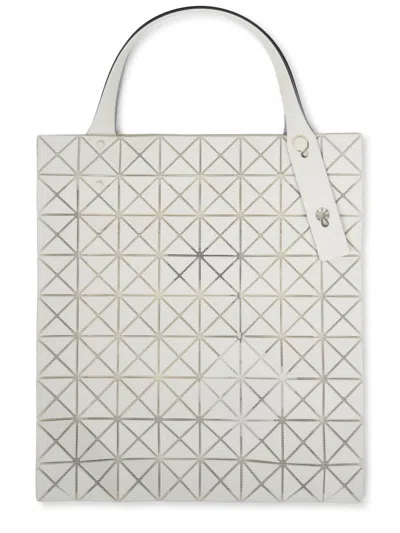 Bao Bao Issey Miyake Neutrals Prism Plus Sheen Tote Bag In White