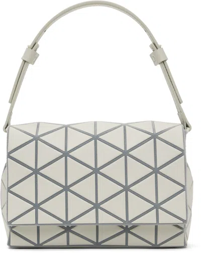 Bao Bao Issey Miyake Off-white Fossette Bag In Gray