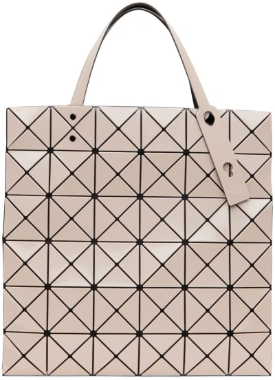 Bao Bao Issey Miyake Off-white Lucent Tote In 40-beige