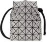 Bao Bao Issey Miyake Small Wring Triangular Decal Shoulder Bag In Neutral