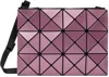 Bao Bao Issey Miyake Pink & Red Lucent W Color Bag In 26-pink X Red