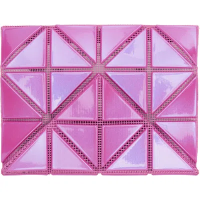 Bao Bao Issey Miyake Pink Card Wallet In 26-horizon Pink