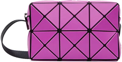 Bao Bao Issey Miyake Cuboid Geometric-pattern Pvc Cross-body Bag In 23 Magenta