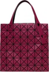 Bao Bao Issey Miyake Pink Prism Matte-2 Tote In 25-wine Red
