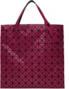 Bao Bao Issey Miyake Pink Prism Matte-2 Tote In 25-wine Red