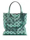 Bao Bao Issey Miyake Platinum Geometric-pattern Tote Bag In Green