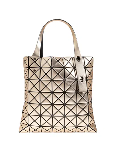 Bao Bao Issey Miyake Platinum Geometric-panels Tote Bag In Gold
