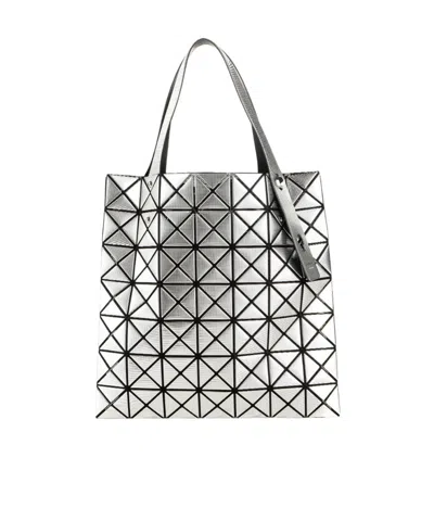Bao Bao Issey Miyake Platinum Tote Bag In Silver
