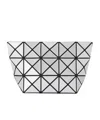 Bao Bao Issey Miyake Prism Zipped Clutch In Silver