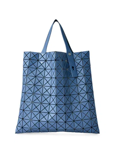 Bao Bao Issey Miyake Prism Denim Geometric Panelled Tote Bag In Blue