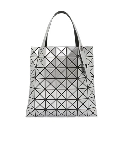 Bao Bao Issey Miyake Prism Metallic-finish Tote Bag In Silver