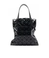 Bao Bao Issey Miyake Prism Geometric-pattern Tote In Black