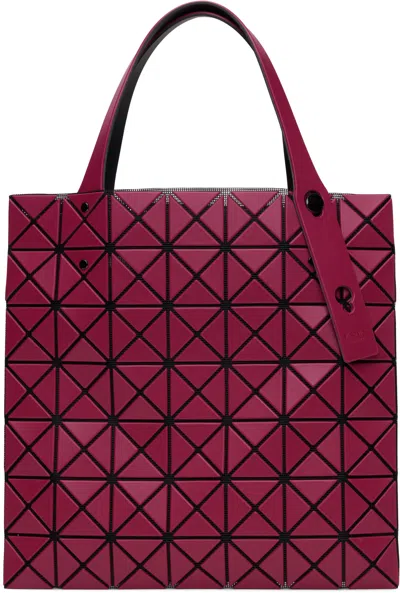 Bao Bao Issey Miyake Prism Matte-2 Tote Bag In Red