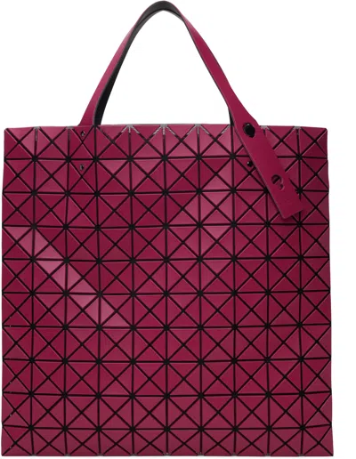 Bao Bao Issey Miyake Pink Prism Matte-2 Tote In 25 Wine Red