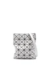 Bao Bao Issey Miyake Prism Matte Cross Body Bag In Grey