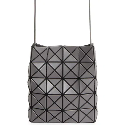 Bao Bao Issey Miyake Prism Matte Crossbody Bag In Gray