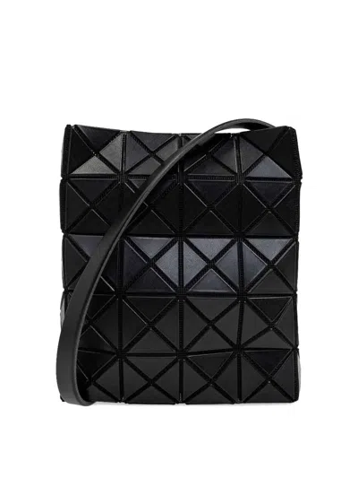 Bao Bao Issey Miyake Prism Matte Shoulder Bag In Black