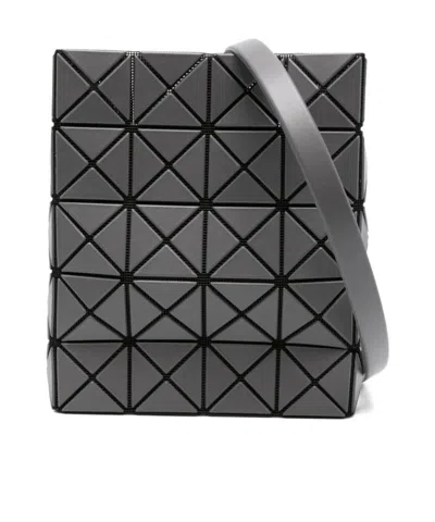 Bao Bao Issey Miyake Prism Matte Shoulder Bag In Gray