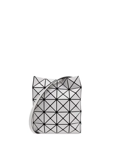 Bao Bao Issey Miyake Prism Matte Shoulder Bag In White