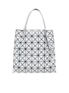 Bao Bao Issey Miyake Lucent Geo Lightweight Collapsible Tote Bag In Light Grey