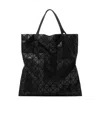 Bao Bao Issey Miyake Prism Matte Tote Bag In Synthetic Leather In Black