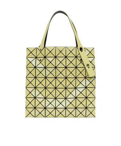 Bao Bao Issey Miyake Prism Metallic Tote Bag In Yellow