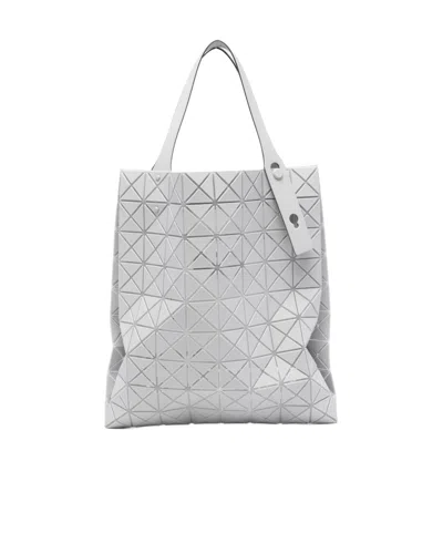 Bao Bao Issey Miyake Prism Plus Geometric Pattern Shopper Bag In Gray