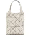 Bao Bao Issey Miyake White Prism Plus Mini Tote In Neutrals