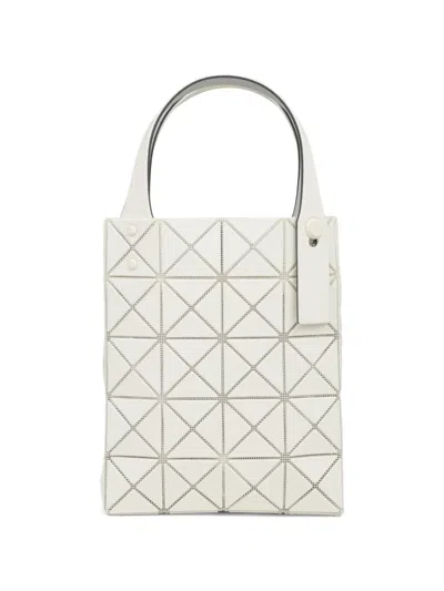 Bao Bao Issey Miyake Mini Geometric Shoulder Bag In White
