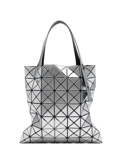 Bao Bao Issey Miyake Prism Small Tote In Silver