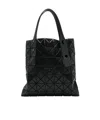 Bao Bao Issey Miyake Prism Matte Tote Bag In Synthetic Leather In Black
