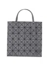 Bao Bao Issey Miyake Geometric Tote Bag With Structured Top Handles In Gray