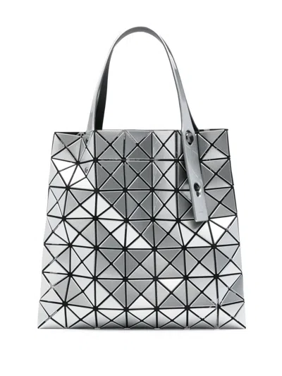 Bao Bao Issey Miyake Prism Metallic-finish Tote Bag In Silver