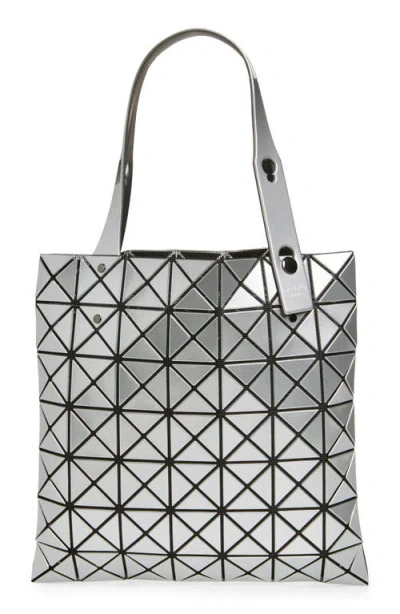 Bao Bao Issey Miyake Geometric-pattern Tote Bag In Silver