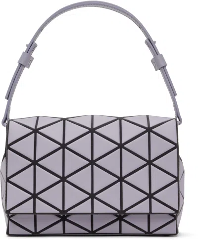 Bao Bao Issey Miyake Purple Fossette Bag In Gold