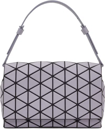 Bao Bao Issey Miyake Purple Fossette Bag In Gold