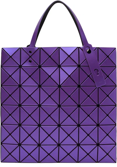 Bao Bao Issey Miyake Purple Lucent Metallic Tote In 81 Purple