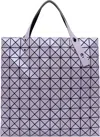 Bao Bao Issey Miyake Purple Prism Metallic Tote