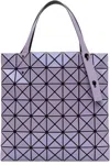 Bao Bao Issey Miyake Purple Prism Metallic Tote In 80-lavender